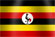National flag graphic of Uganda