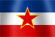 National flag graphic of Yugoslavia